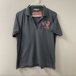 Frito lay Chester Cheeto polo gray large
